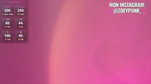 zoeypink Cam Archive - January 14, 2026 09:40 (44min)